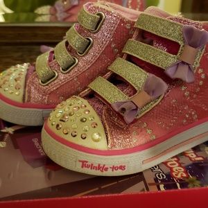 Sketchers twinkle toes sneakers